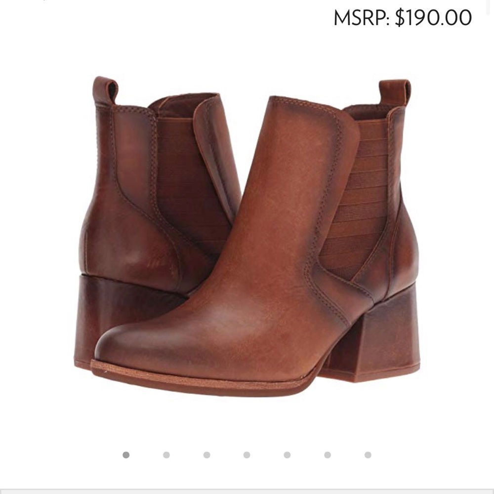 Kork-Ease Albin leather booties size 7